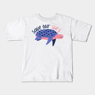 Turtle Save Our Surf Kids T-Shirt